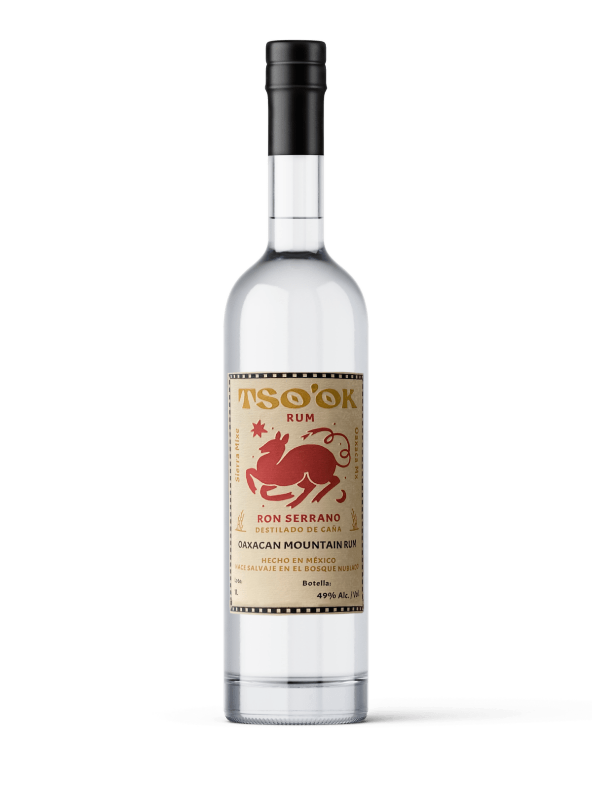 Tso’ok Rum Joven bottle
