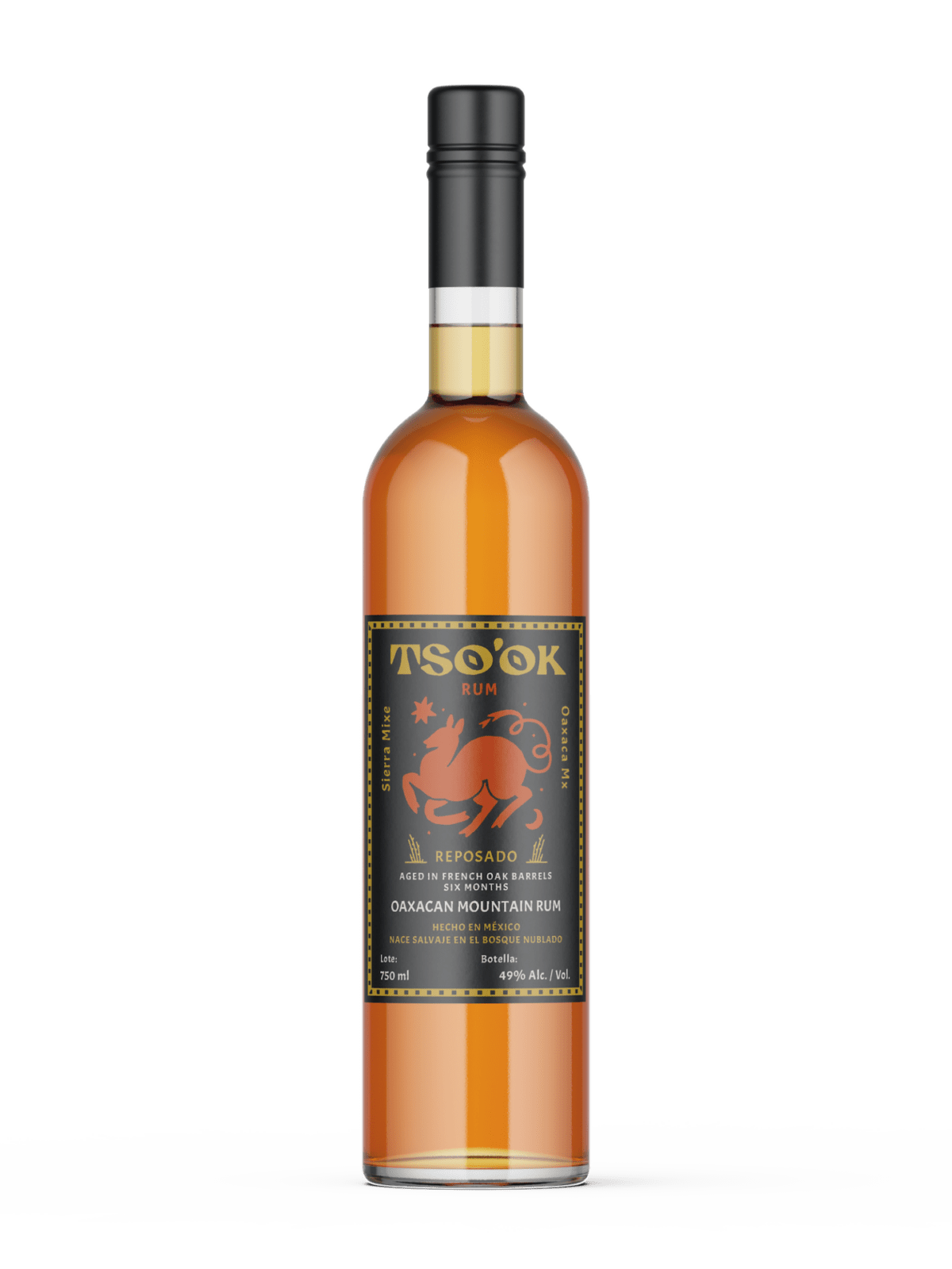 Tso’ok Rum Reposado bottle